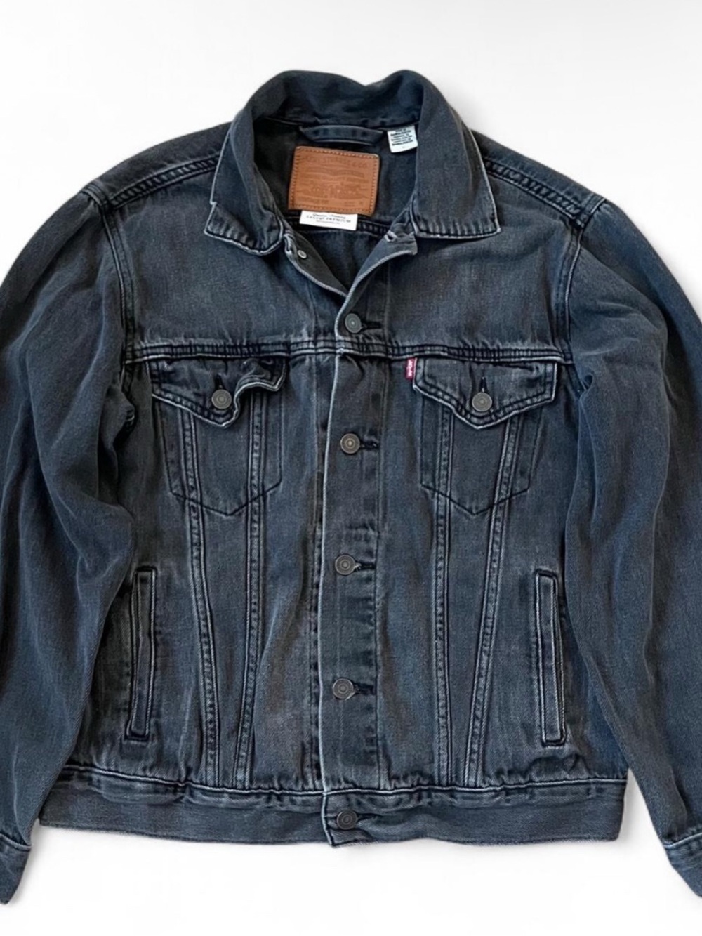 Levi's Black Washed Denim Jacket